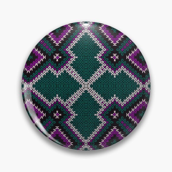 Artikelvorschau, Gestrickte geometrische Textur Lila Grün entworfen und verkauft von patternarya.