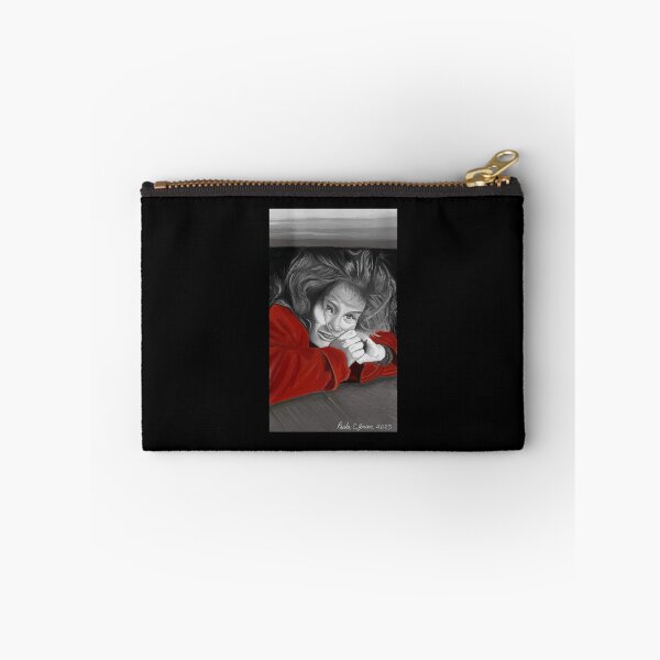 Item preview, The Girl in the Red Coat by Paula C. Jensen, digital painting, 2025. designed and sold by PollywogDesigns.