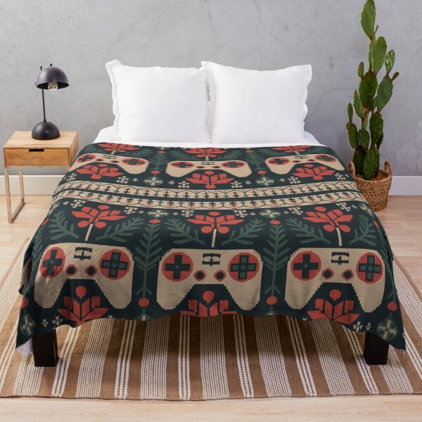 Item preview, Retro Gamer Folkart Christmas Winter Fashion designed and sold by Heritage Hive Studio.