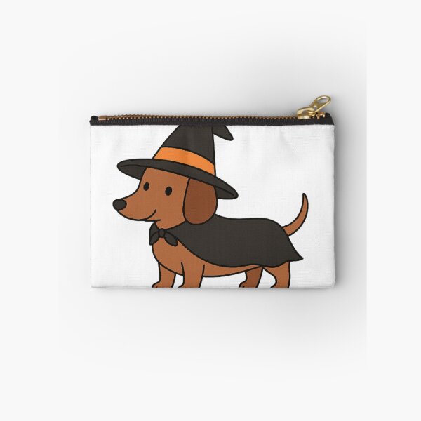 Item preview, Witchy Wiener - Cute Halloween Dachshund Dog in Witch Hat designed and sold by bruceygoosey84.