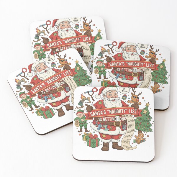 Item preview, La lista de los traviesos de Santa Claus: cada vez es más larga. En fin. designed and sold by svgladyprice.