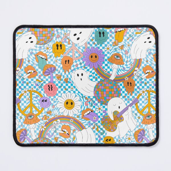 Item preview, Groovy Ghosts Halloween Psychedelic Retro Disco Phone Case designed and sold by Feral Confetti.