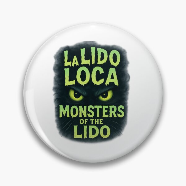 Item preview, La Lido Loca Monsters of the Lido – Spooky Halloween Shirt designed and sold by DailyDrivesct.
