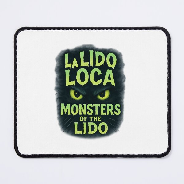 Item preview, La Lido Loca Monsters of the Lido – Spooky Halloween Shirt designed and sold by DailyDrivesct.