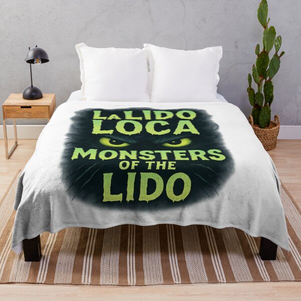 Item preview, La Lido Loca Monsters of the Lido – Spooky Halloween Shirt designed and sold by DailyDrivesct.