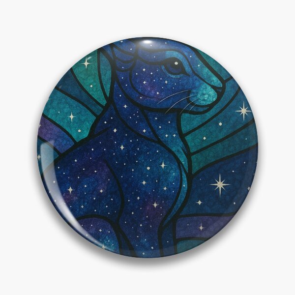 Item preview, Galaxy Hare — Art Nouveau Stained-Glass Style designed and sold by BadaBingBear.