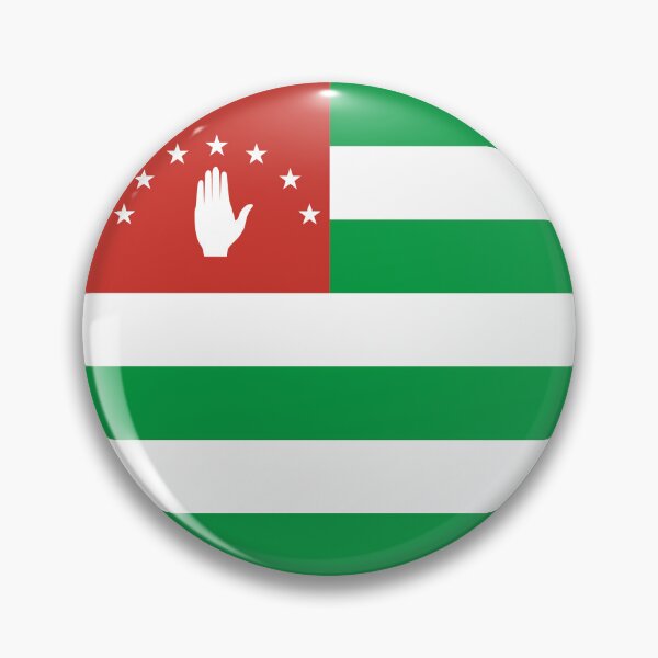 Item preview, Abkhazia Flag Circle Apsny Heritage Design designed and sold by NTGUILTY.
