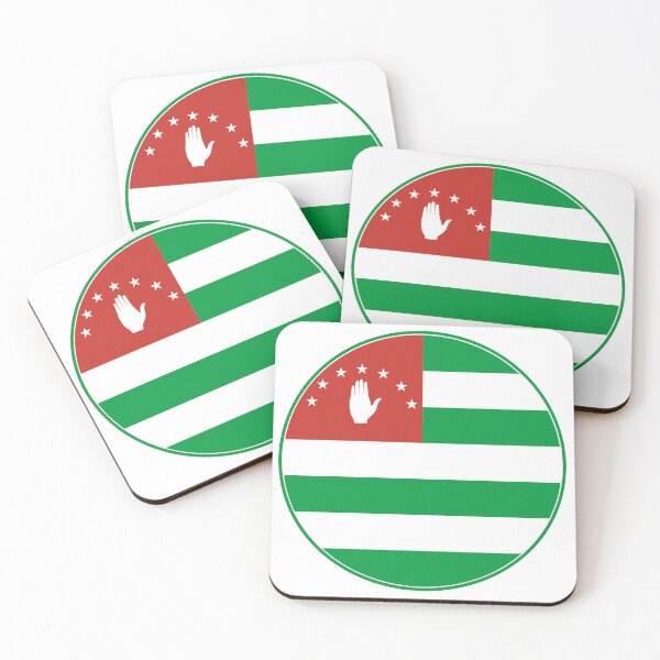 Item preview, Abkhazia Flag Circle Apsny Heritage Design designed and sold by NTGUILTY.