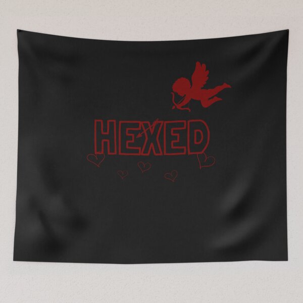 Item preview, HEXED – Cursed Cupid Gothic Anti-Valentine Design designed and sold by Mystic Nexus Digital.