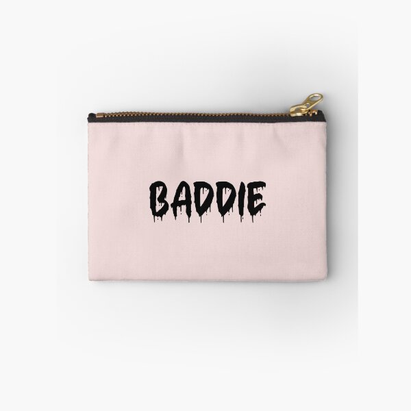 Item preview, BADDIE BLACK ON PINK BLOOD DRIP designed and sold by RomeArtCo.