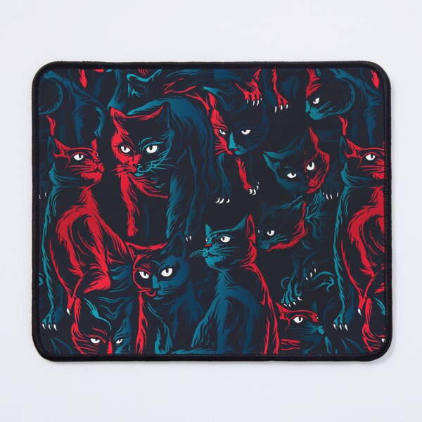 Item preview, Neon Black Cats Gothic Cyberpunk Halloween Phone Case designed and sold by Feral Confetti.