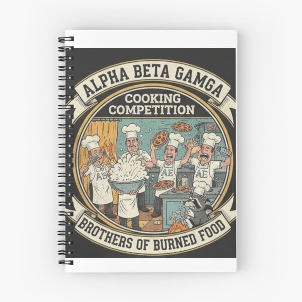 Item preview, Fraternity Chefs: Brothers of Burned Food. designed and sold by svgladyprice.