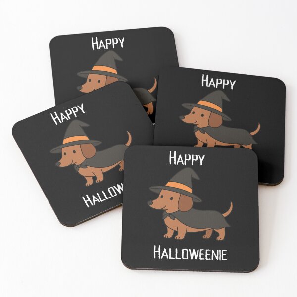Item preview, Witchy Wiener Dog - Cute Halloween Dachshund in Witch Hat designed and sold by bruceygoosey84.
