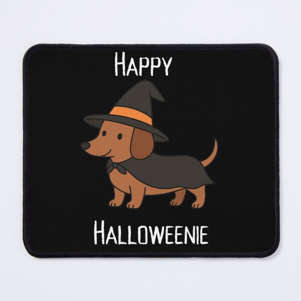 Item preview, Witchy Wiener Dog - Cute Halloween Dachshund in Witch Hat designed and sold by bruceygoosey84.