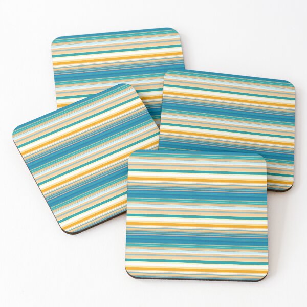 Item preview, Deep Ocean Sun Light Stripe Seamless Repeat designed and sold by Sharon Schwalbe.