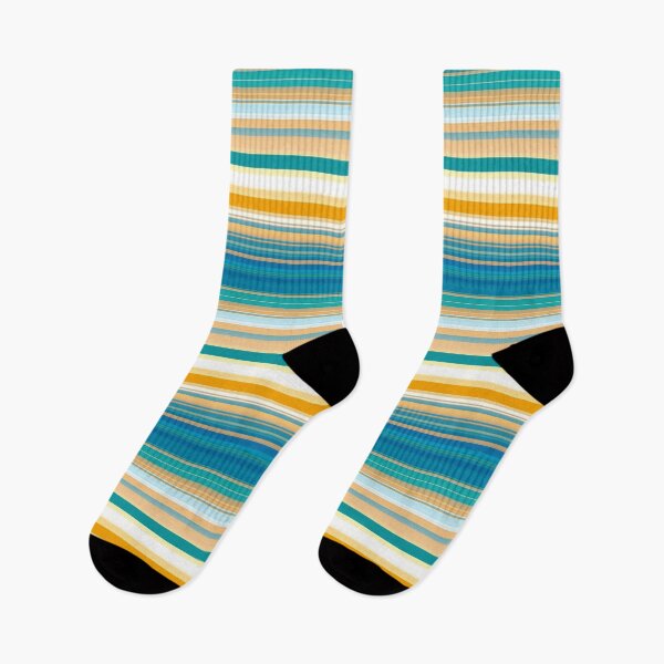 Item preview, Deep Ocean Sun Light Stripe Seamless Repeat designed and sold by Sharon Schwalbe.