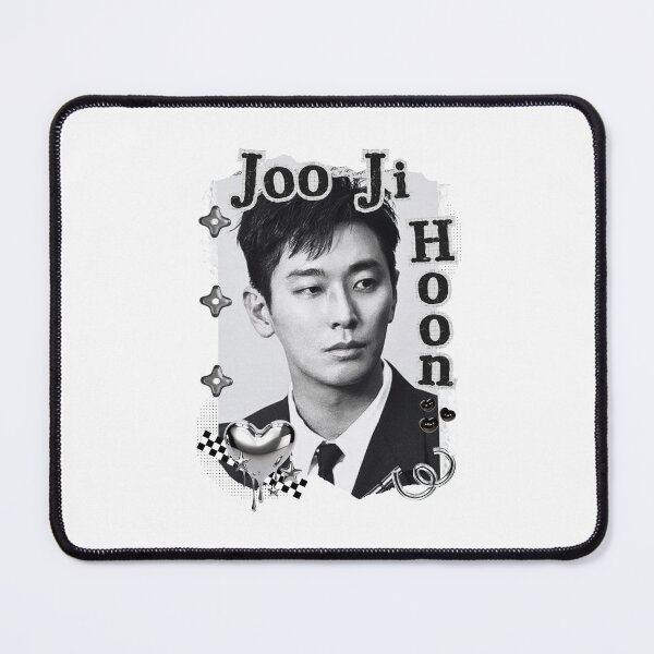 Item preview, Joo Ji-hoon Korean Actor Kdrama Black and White Collage Digital Art Portrait designed and sold by AJUNICE STUDIO.