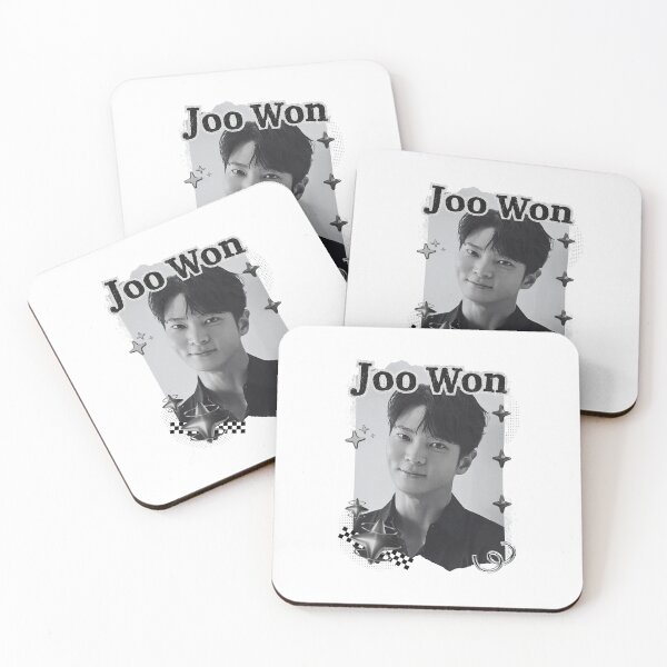Item preview, Joo Won Korean Actor Kdrama Black and White Collage Digital Art Portrait designed and sold by AJUNICE STUDIO.