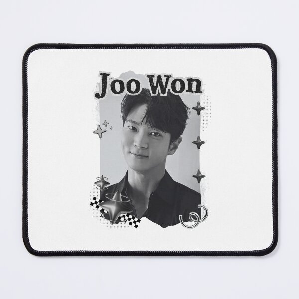 Item preview, Joo Won Korean Actor Kdrama Black and White Collage Digital Art Portrait designed and sold by AJUNICE STUDIO.