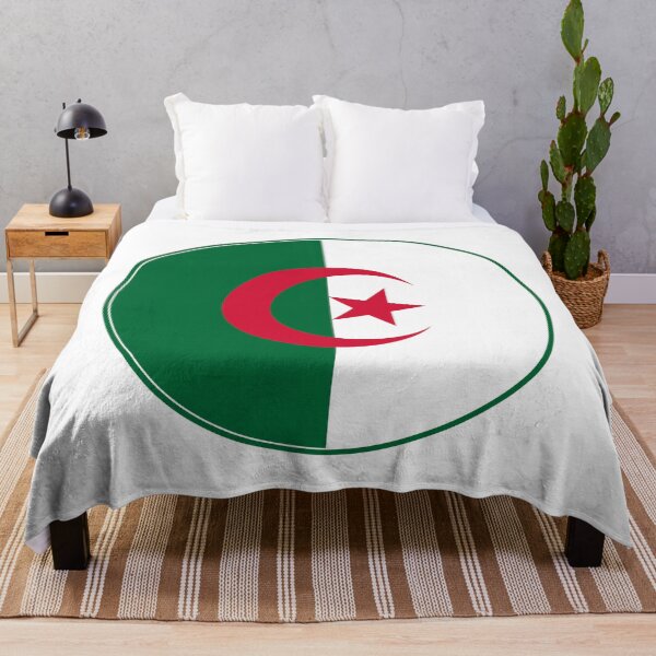 Item preview, Algeria Flag Circle Star Crescent Design designed and sold by NTGUILTY.