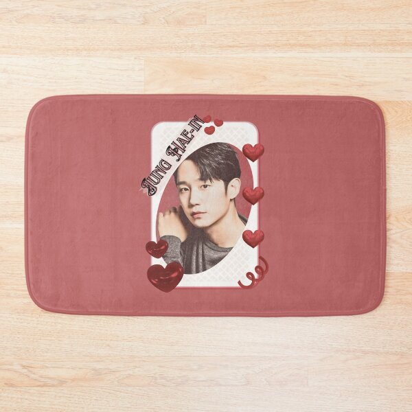 Item preview, Jung Hae-in Korean Actor Kdrama Card Red Aesthetic Collage Design designed and sold by AJUNICE STUDIO.
