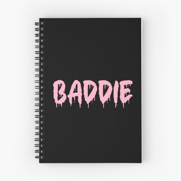 Item preview, BADDIE BRIGHT PINK ON BLACK BLOOD DRIP designed and sold by RomeArtCo.