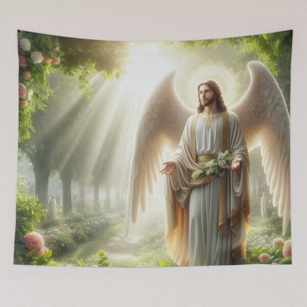 Item preview, Jesus walking in the Garden designed and sold by JesusClub.