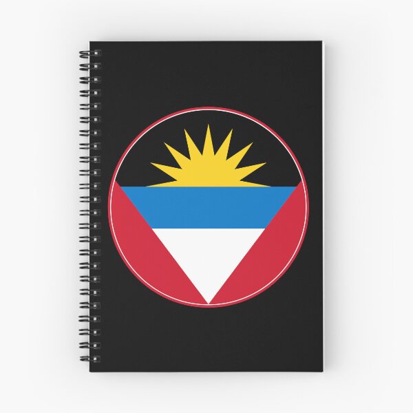 Item preview, Antigua and Barbuda Flag Sun Rising Circle designed and sold by NTGUILTY.