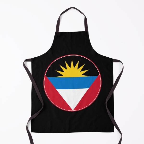 Item preview, Antigua and Barbuda Flag Sun Rising Circle designed and sold by NTGUILTY.