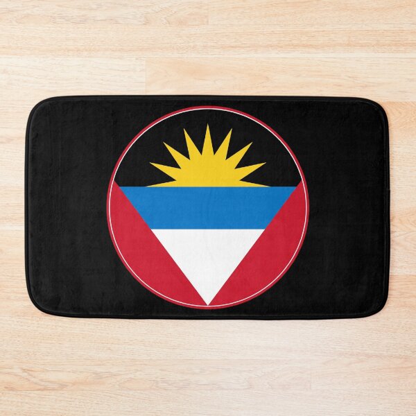 Item preview, Antigua and Barbuda Flag Sun Rising Circle designed and sold by NTGUILTY.
