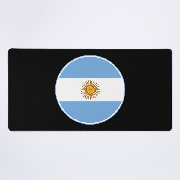 Item preview, Argentina Flag Circle Sun of May Design designed and sold by NTGUILTY.