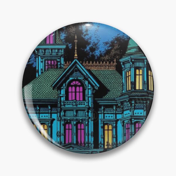Item preview, Black Light Style Haunted House designed and sold by WigOutlet.