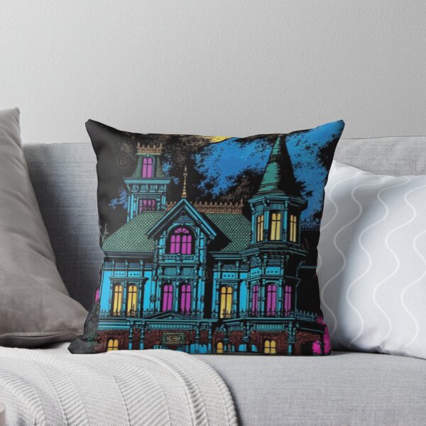 Item preview, Black Light Style Haunted House designed and sold by WigOutlet.