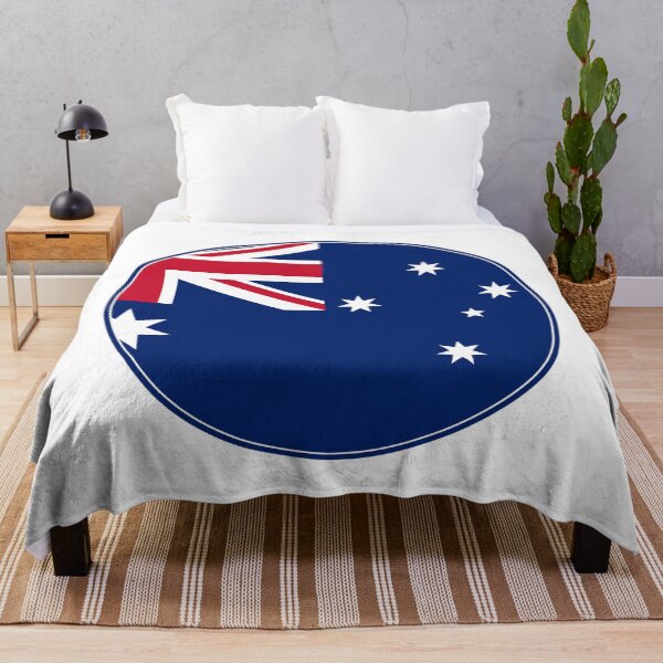 Item preview, Australia Flag Circle Southern Cross Union Jack designed and sold by NTGUILTY.