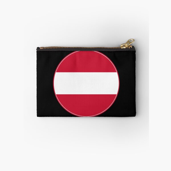 Item preview, Austria Flag Circle Red White Red Stripes designed and sold by NTGUILTY.