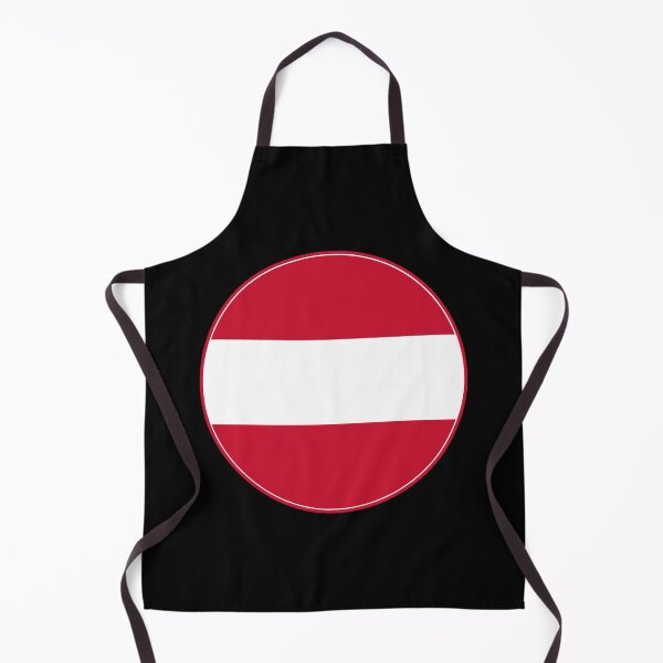 Item preview, Austria Flag Circle Red White Red Stripes designed and sold by NTGUILTY.