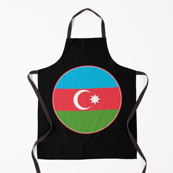 Item preview, Azerbaijan Flag Circle Star Crescent Design designed and sold by NTGUILTY.