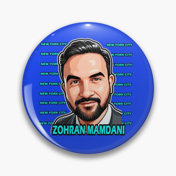 Item preview, Zohran Mamdani designed and sold by Cleiarts.