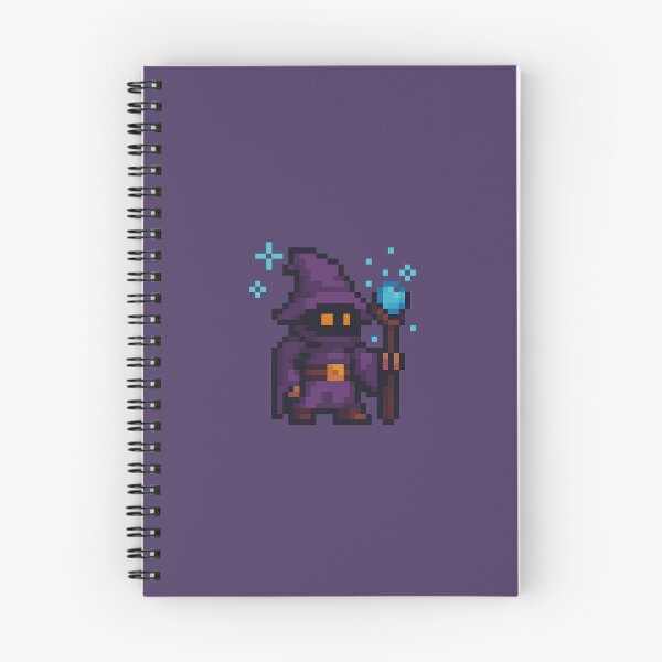 Item preview, Pixel Wizard - Retro 8-Bit Mage with Staff and Magical Sparkles designed and sold by NerdHoard.