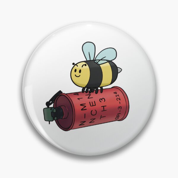 Item preview, Fire Grenade Bee designed and sold by The Soapiest Goat.