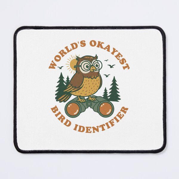 Item preview, World's Okayest Bird Identifier Wildlife Observer designed and sold by LittleArij.