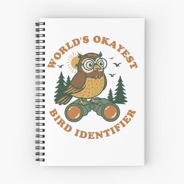 Item preview, World's Okayest Bird Identifier Wildlife Observer  designed and sold by LittleArij.