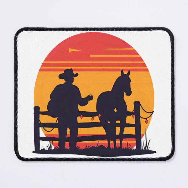 Item preview, Christmas on the Range Cowboy Musician designed and sold by Hintotees.
