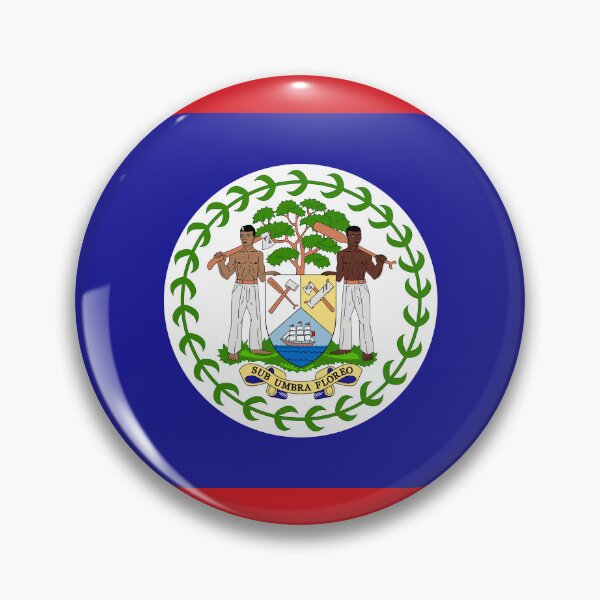 Item preview, Belize Flag Circle Coat of Arms Design designed and sold by NTGUILTY.