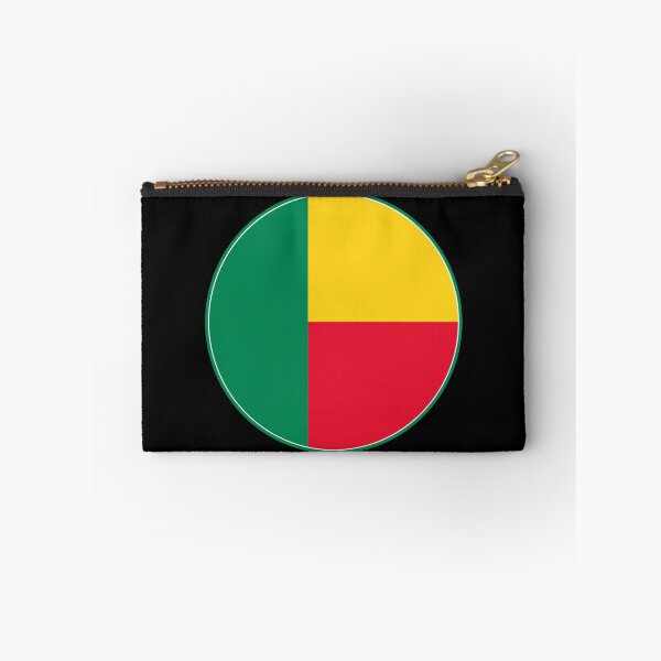 Item preview, Benin Flag Circle Green Yellow Red Design designed and sold by NTGUILTY.