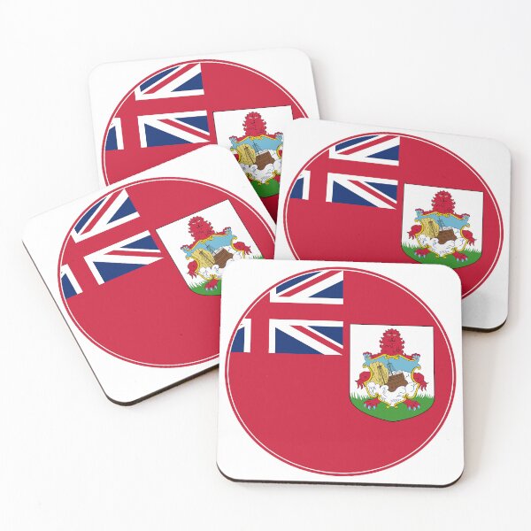 Item preview, Bermuda Flag Circle Red Ensign Coat of Arms designed and sold by NTGUILTY.