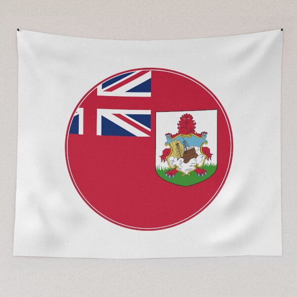 Item preview, Bermuda Flag Circle Red Ensign Coat of Arms designed and sold by NTGUILTY.