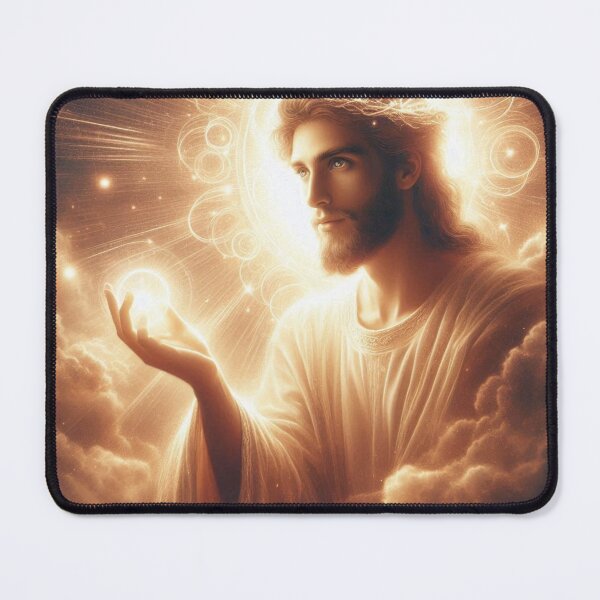Item preview, Jesus holding the power designed and sold by JesusClub.