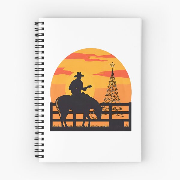Item preview, Christmas on the Range Cowboy Musician designed and sold by Hintotees.