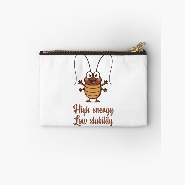 Item preview, High Energy, Low Stability – Funny Bug Cartoon designed and sold by CanSparkleArt.